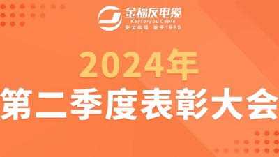 金福友電纜2024年第二季度表彰大會(huì)